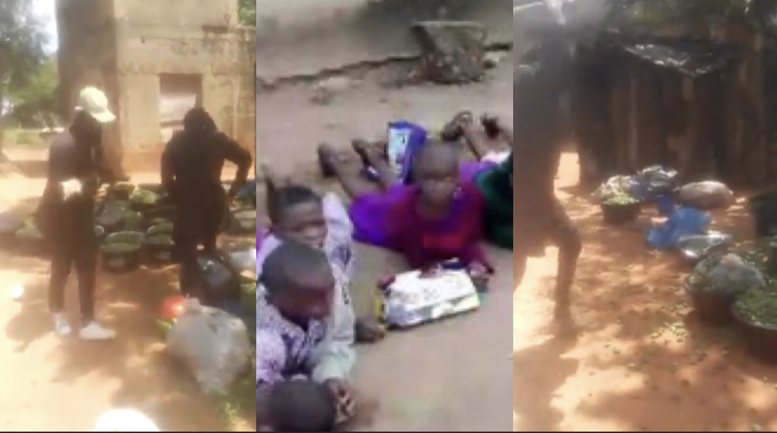 IPOB Rampage in Enugu continues as Pupils Beaten during exams, goods destroyed [video]