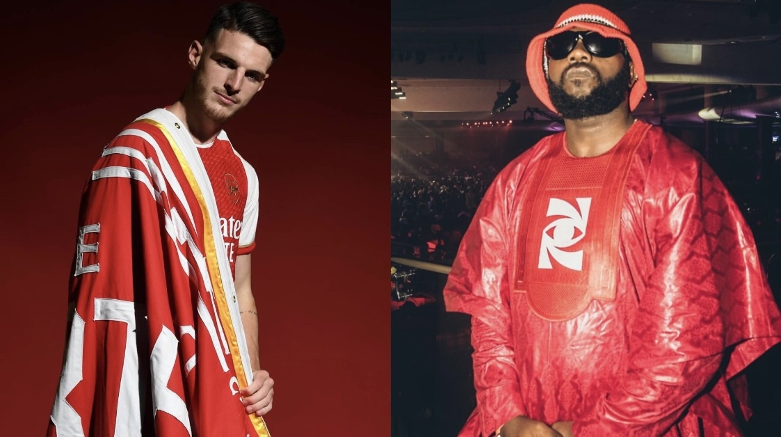 Arsenal Announce record signing of Declan Rice with song by Nigerian rapper Odumodublvck [video]