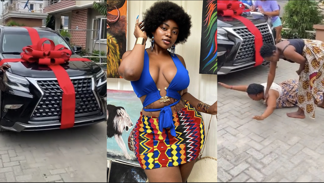 Influencer Ashmusy Splashes N24M on brand new car for mother [video]