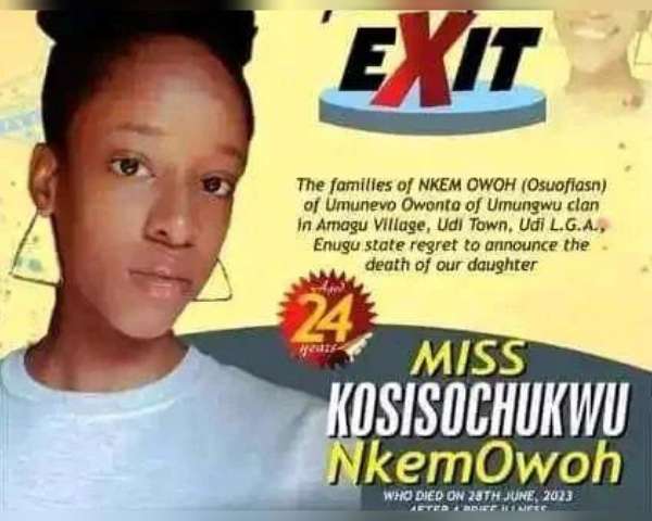 Nollywood Actor Nkem Owoh Loses Daughter [photos]