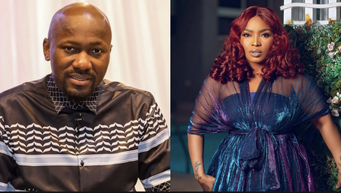 All your chicks are in my DMs – Actress Halima Abubakar comes for Apostle Suleman again
