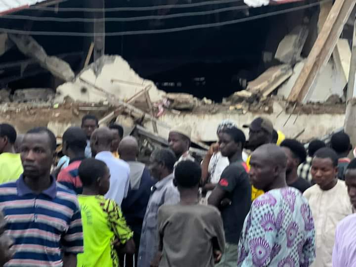 Many Feared dead, others trapped as multi storey building collapses in Abuja [photos]