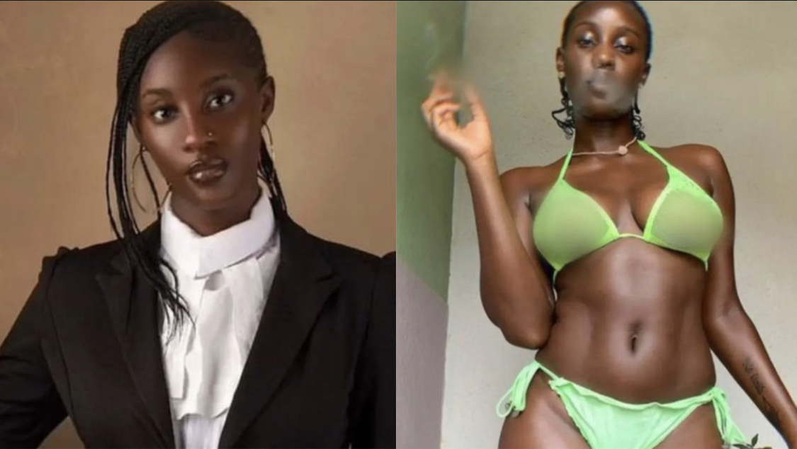 NBA Files petition against young female lawyer Ifunanya for nudity, smoking weed on social media [photos]