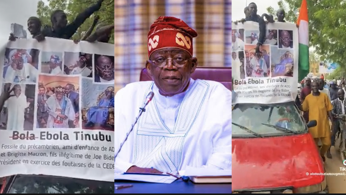 You are Ebola – Nigeriens Protest President Tinubu over alleged plans to attack country [video]