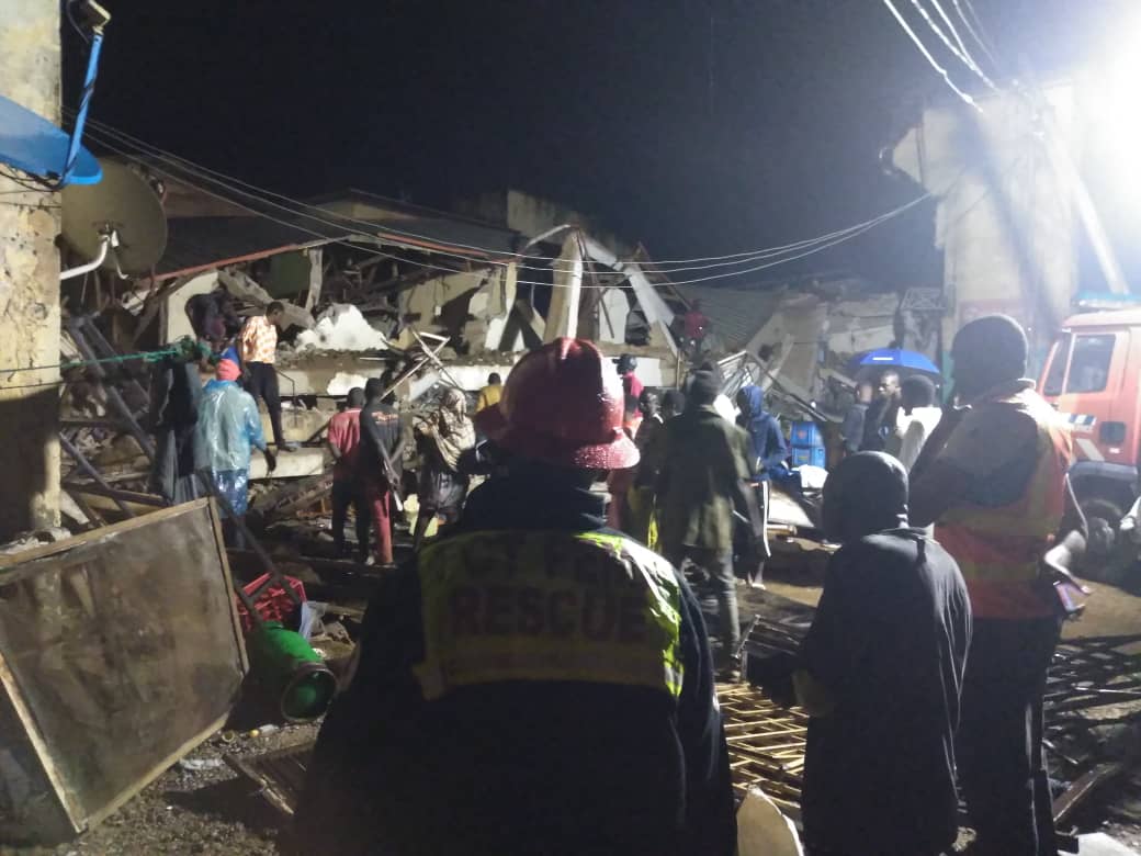 Many Feared dead, others trapped as multi storey building collapses in Abuja [photos]