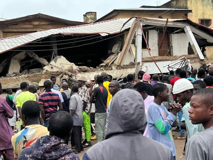 Many Feared dead, others trapped as multi storey building collapses in Abuja [photos]