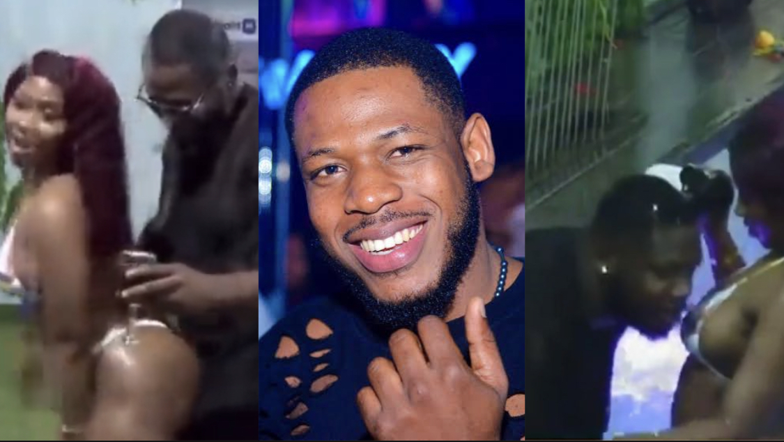 This is wrong – Fans blast Frodd for rocking Mercy Eke’s buttocks despite pregnant wife set to deliver [video]