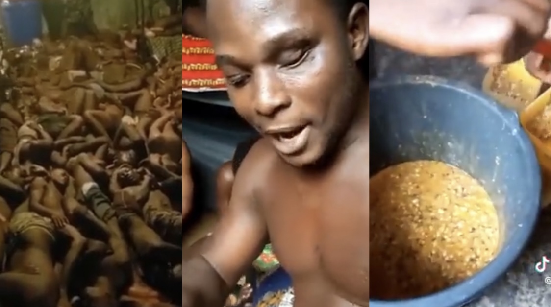 Cherish your freedom – Man Warns Nigerians as he shares footage from inside dilapidated Nigerian prison [video]
