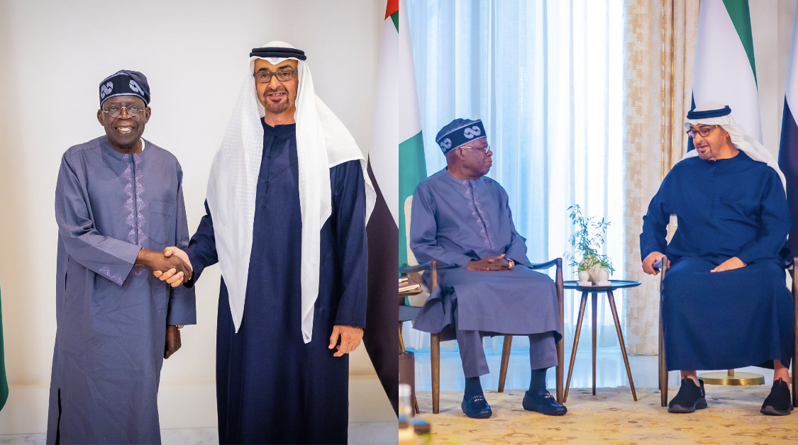 UAE Lifts Visa Ban on Nigerians after Tinubu meets President Al Nahyan [photos]