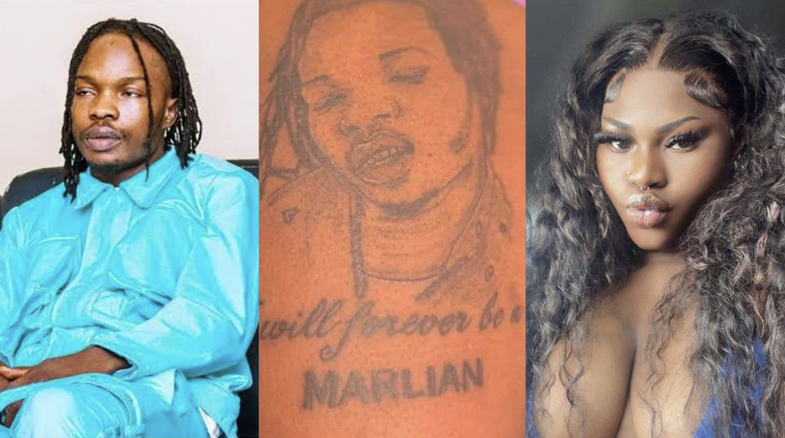 I regret ever tattooing your face on my lap – Influencer Mandy Kiss blasts Naira Marley [photos]