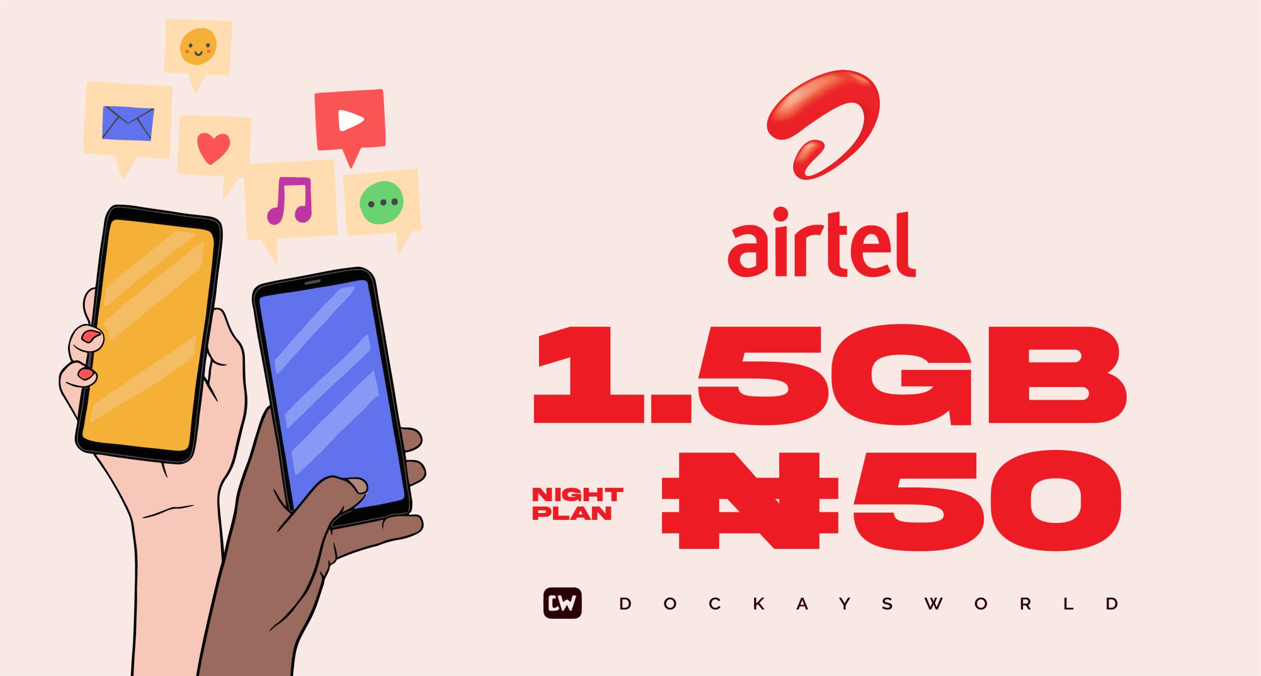 Airtel Night Plan 2023: Get 1.5GB for N50 Subscription Code