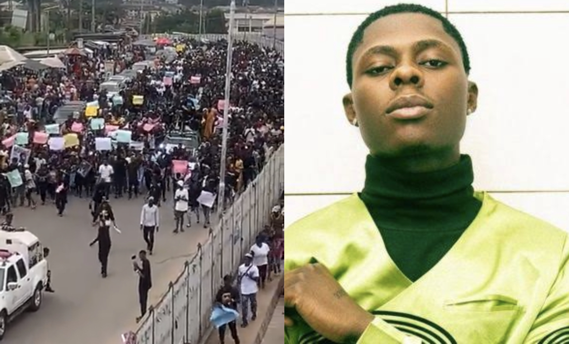 Justice4Mohbad: Hundreds storm Abeokuta Streets to Protest Artiste’s death [video]