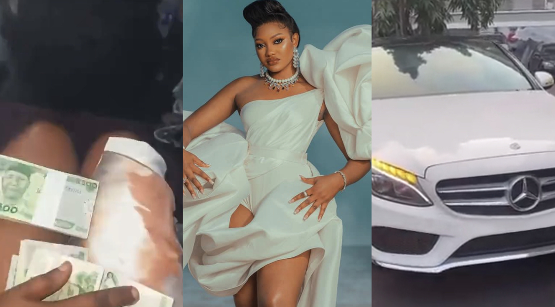 BBNaija Chomzy Gifted Car by Boyfriend for birthday [video]