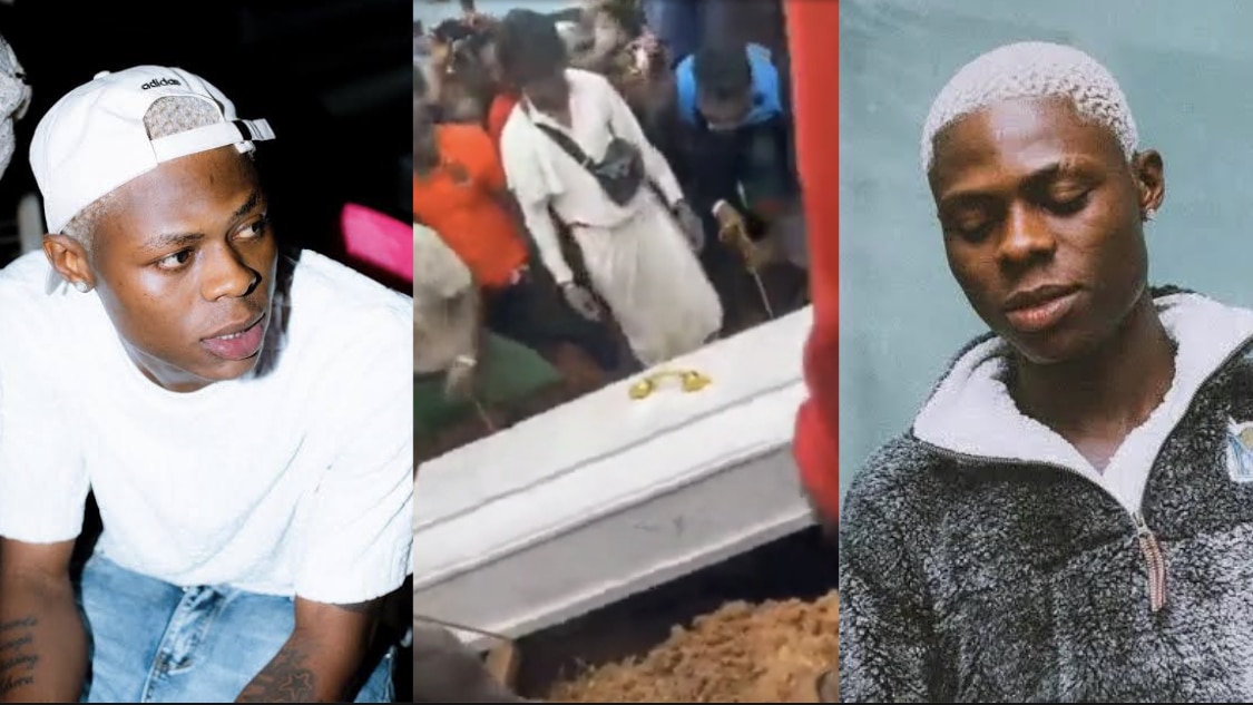 Singer Mohbad buried amidst tears [video]