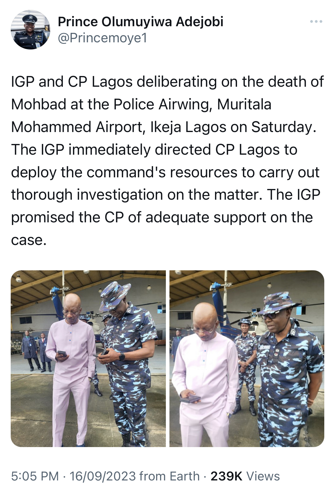 IGP orders thorough investigation on Death of Mohbad [photos]