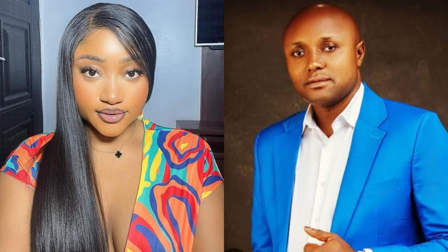 Sheila Courage reacts as Ex-husband Israel DMW lays curse on her (Photos)