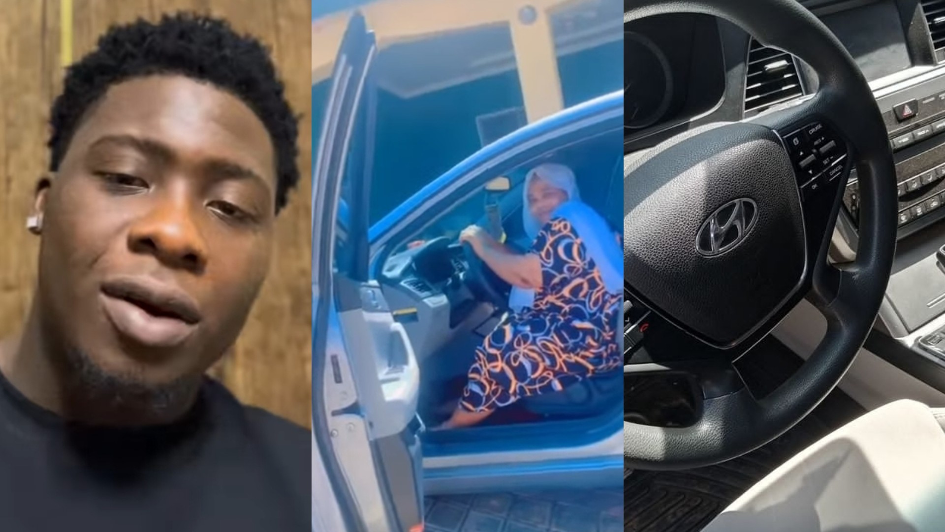 Hypeman MoneyGee buys car for mother after N20M gift from Wizkid