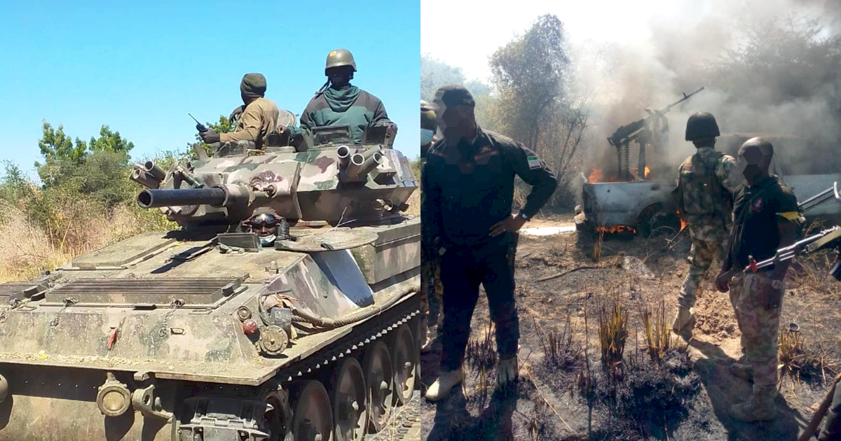 ISWAP commanders on the run as Nigerian military intensify operations against terrorists in northeast