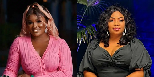 Video of Chizzy Alichi and Laide Bakare boxing each other