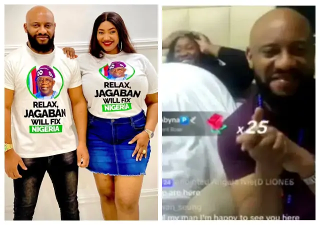 Yul Edochie and wife in bedroom video causes stirs online