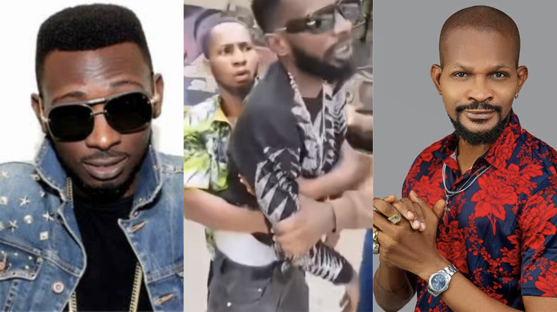 Singer May D beats up actor Uche Maduagwu in public [video]