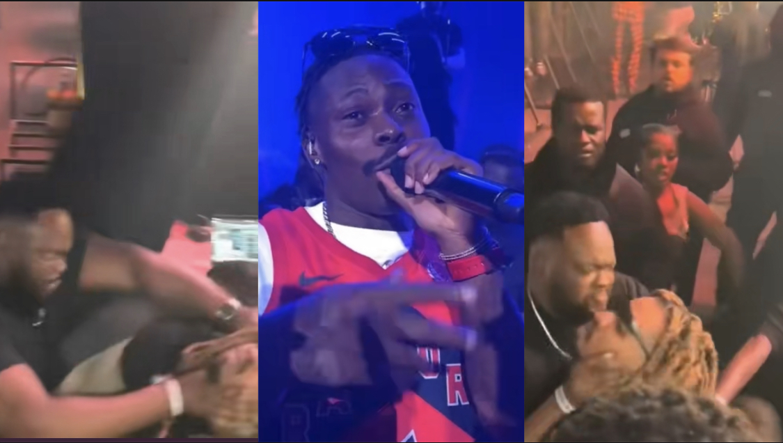 Asake lookalike beaten, thrown out of his Canada concert for trying to perform  on stage [video]