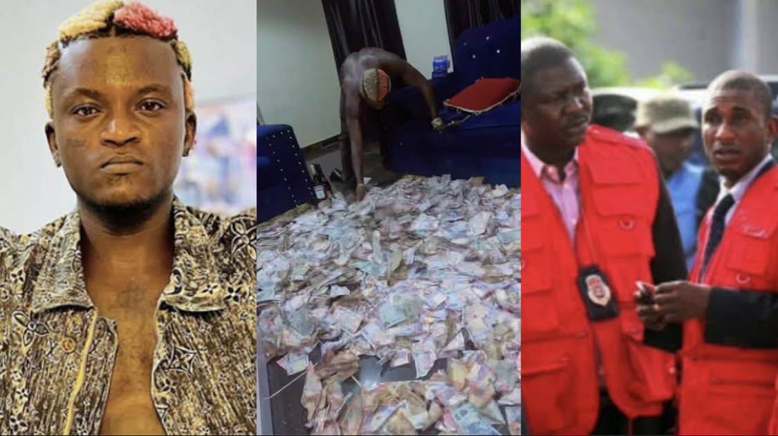 If you see video of me spraying money, please forgive me – Portable begs EFCC