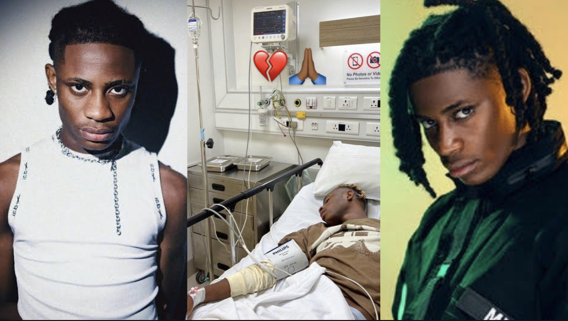 Singer Khaid Hospitalized over alleged internal bleeding [video]