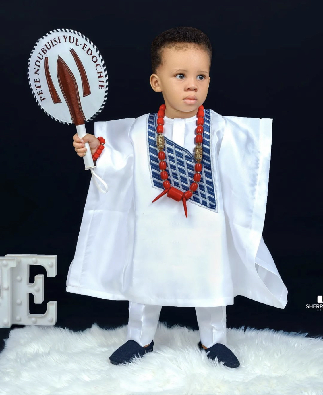 Actor Yul Edochie finally unveils son with second wife Judy Austin as he turns 1 year old [photos]