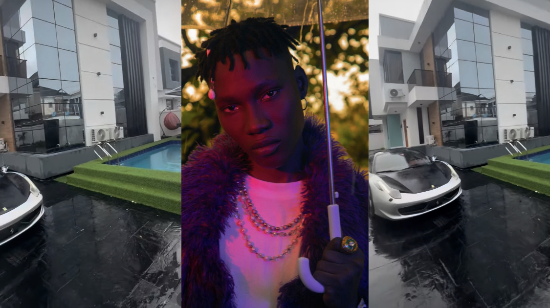 Singer Zinoleesky Splashes Millions of Naira on New House in Lagos [video]