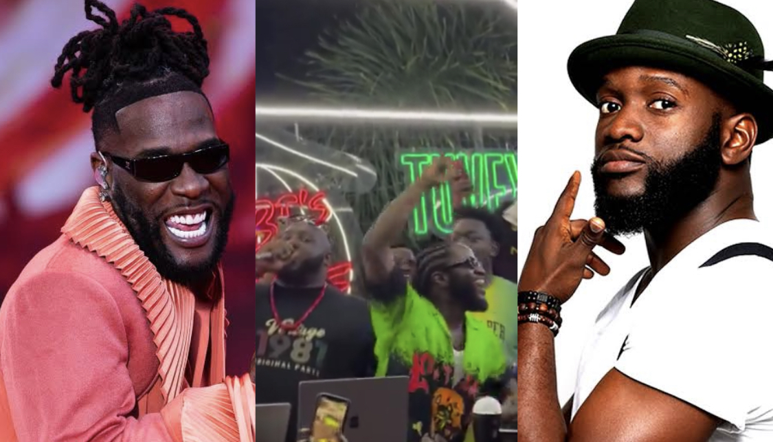 Burna Boy Gifts DJ Obi $10,000 cash [video]