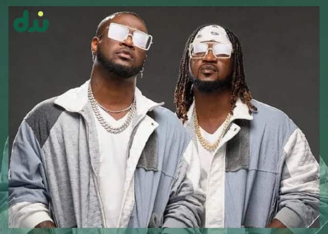 A pictue of P-Square (Peter and Paul Okoye).