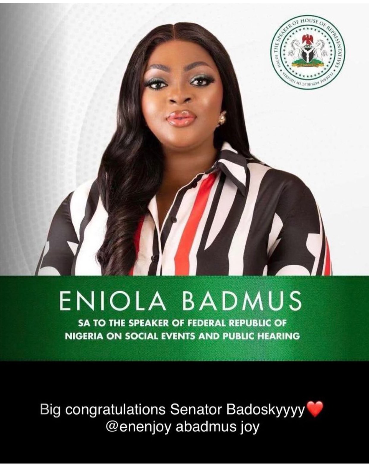 Nollywood actress gets FG appointment
