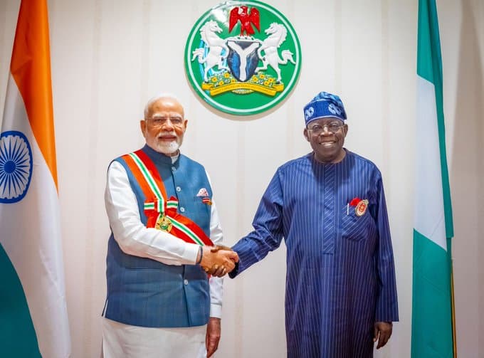Details of agreements signed between Tinubu and Indian Prime Minister emerge