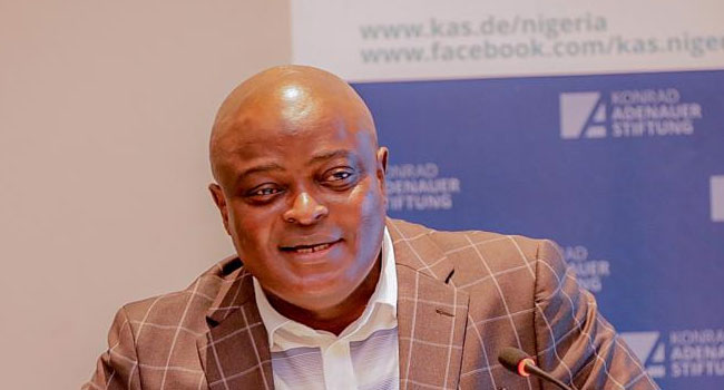 Impeached speaker Obasa presides over plenary at Lagos House of Assembly