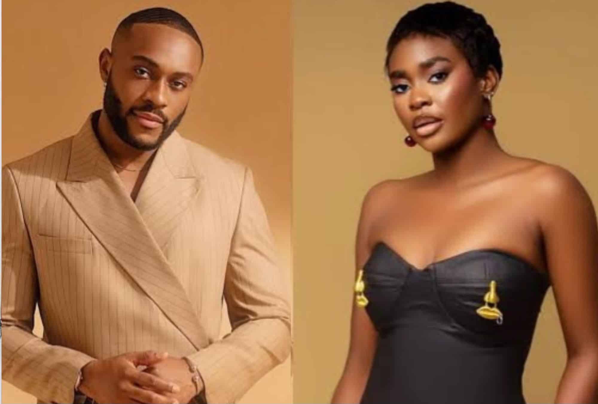 BBNaija: Dede and Kola reportedly kiss during lights out [VIDEO]