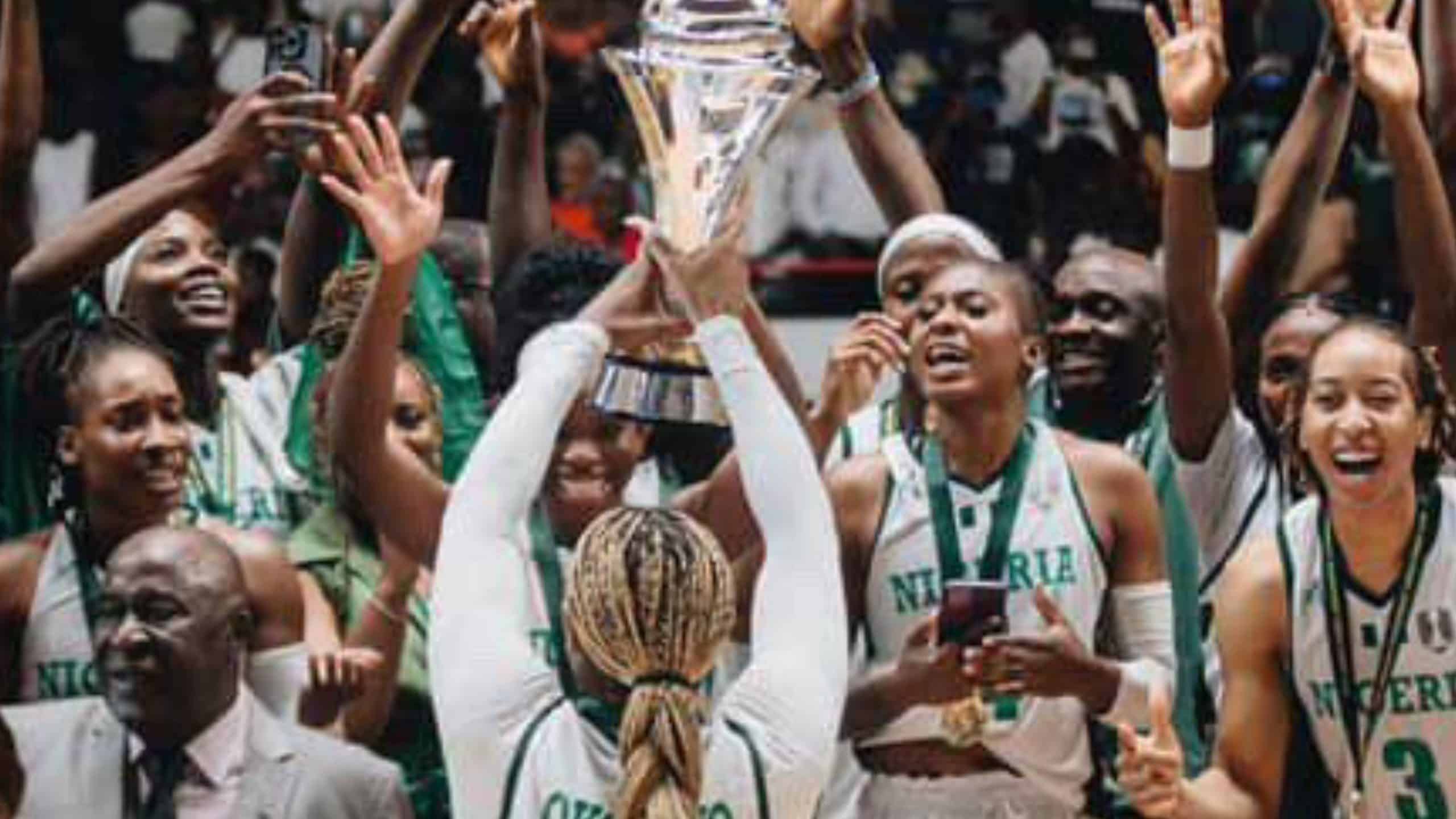 Tinubu Showers D’Tigress Players With Gifts