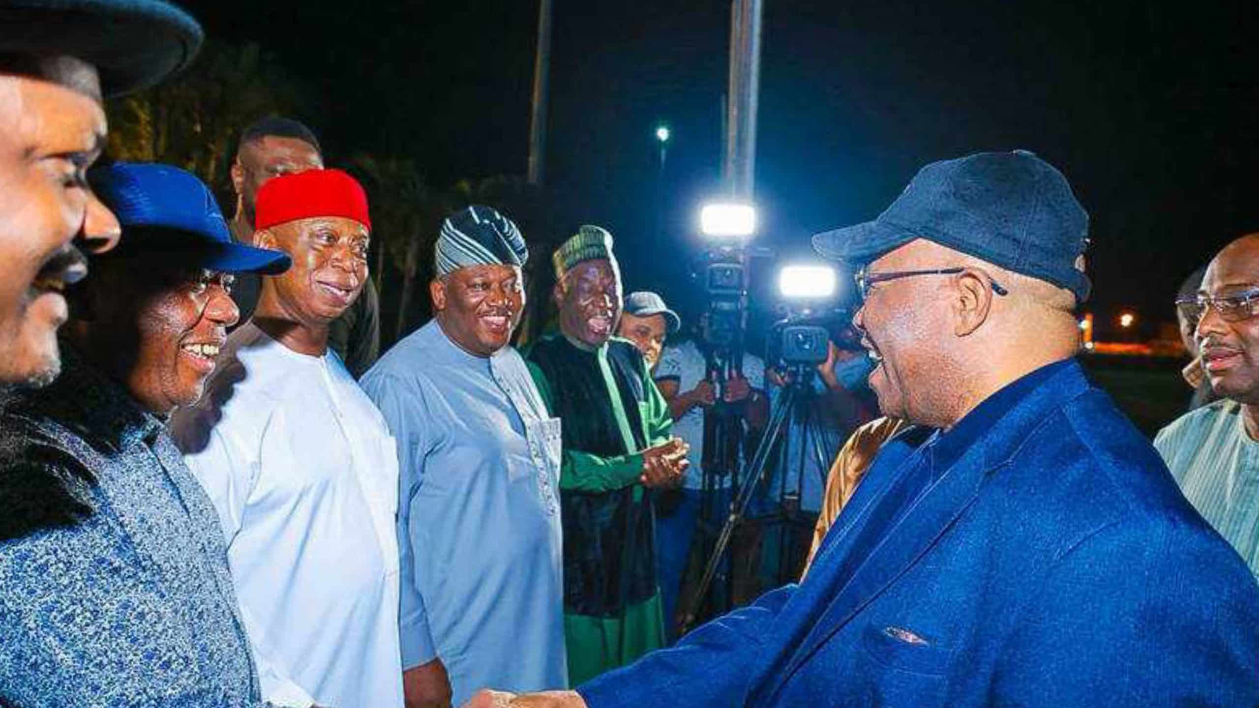 Akpabio Finally Reveals Why He Travelled to London
