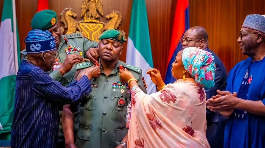 Tinubu promotes his aide-de-camp