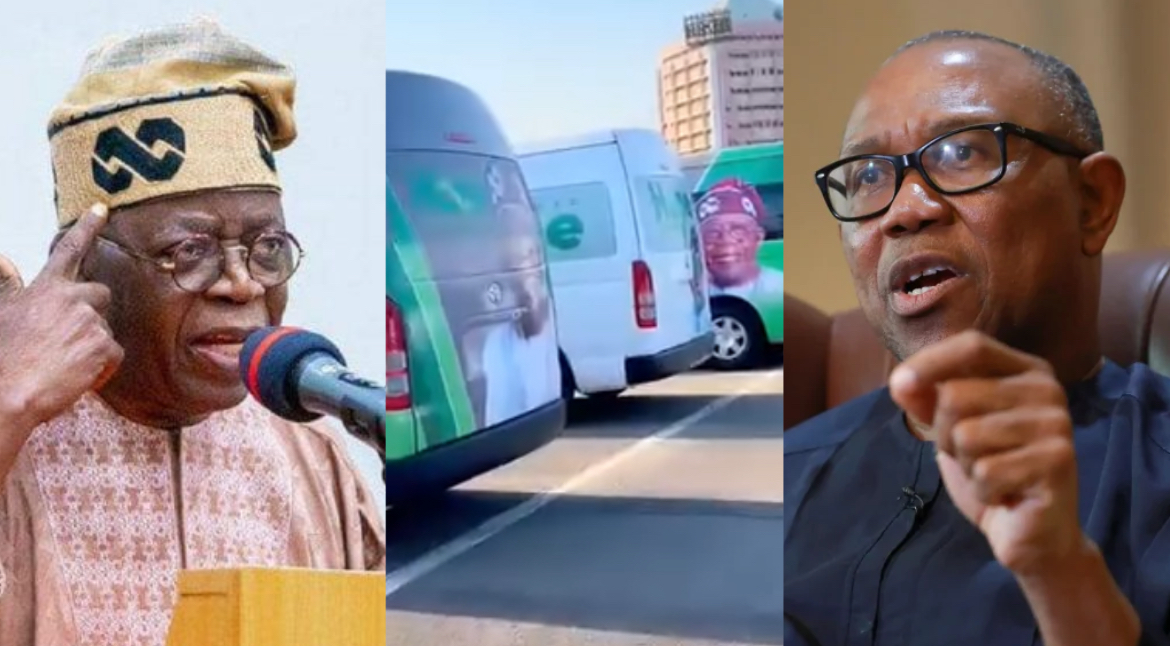 Peter Obi reacts to distribution of 2027 campaign vehicles for Tinubu 