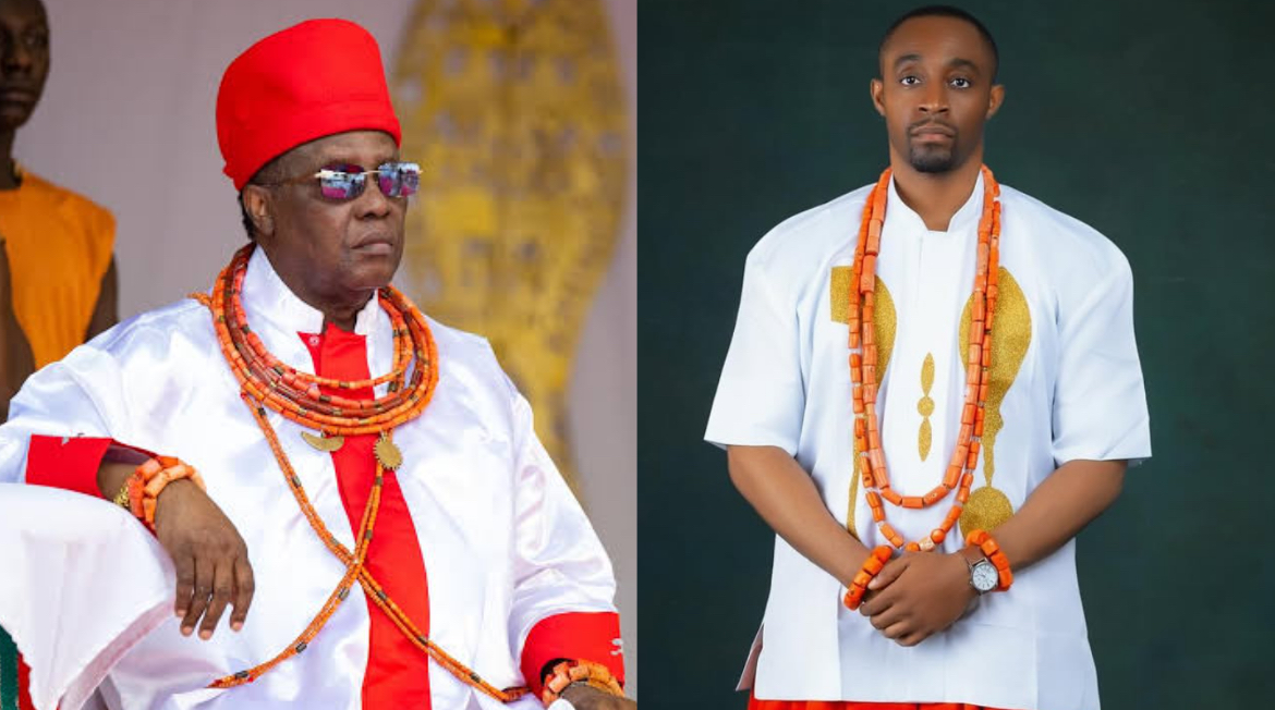 Crown Prince calls out father Oba of Benin for chasing mom Queen from palace, ostracizing him