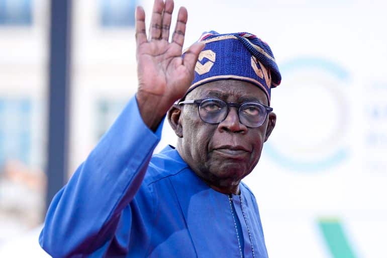 Tinubu departs Nigeria
