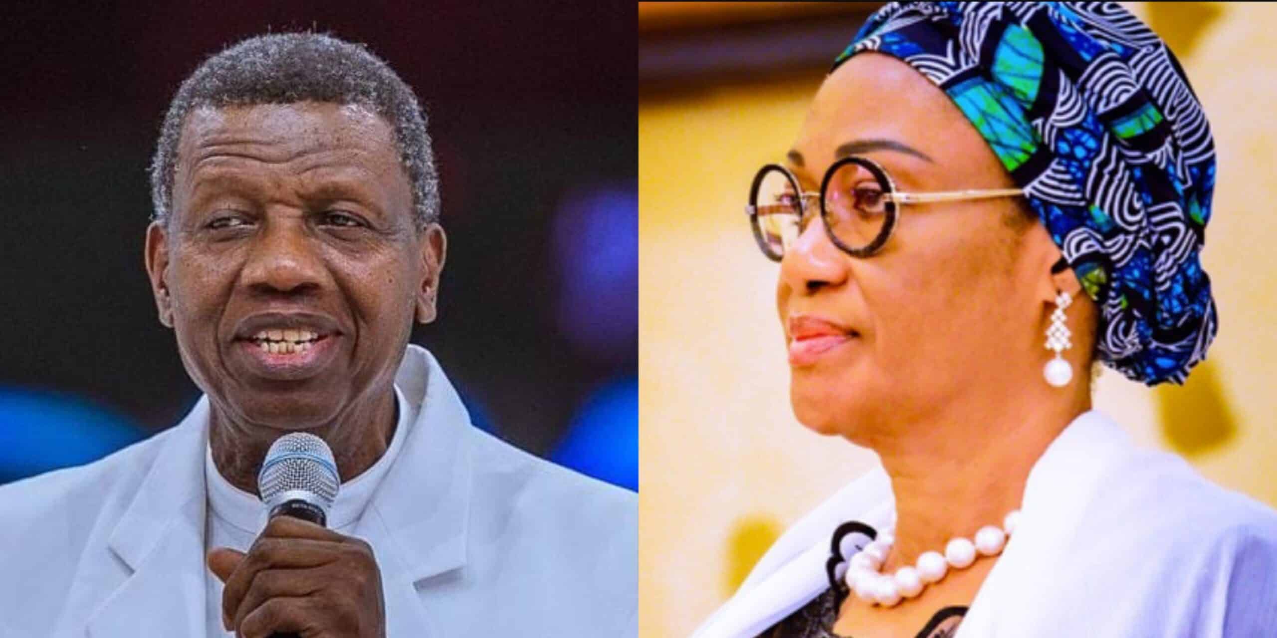 Adeboye speaks on sacking Remi Tinubu as RCCG pastor
