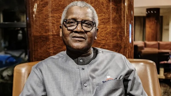 Dangote speaks on fathering a son